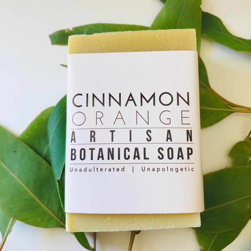 Botanical Bar Soap  Cinnamon And Orange