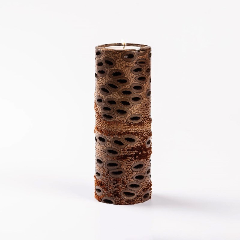 Banksia Extra Tall Pillar Candle 1