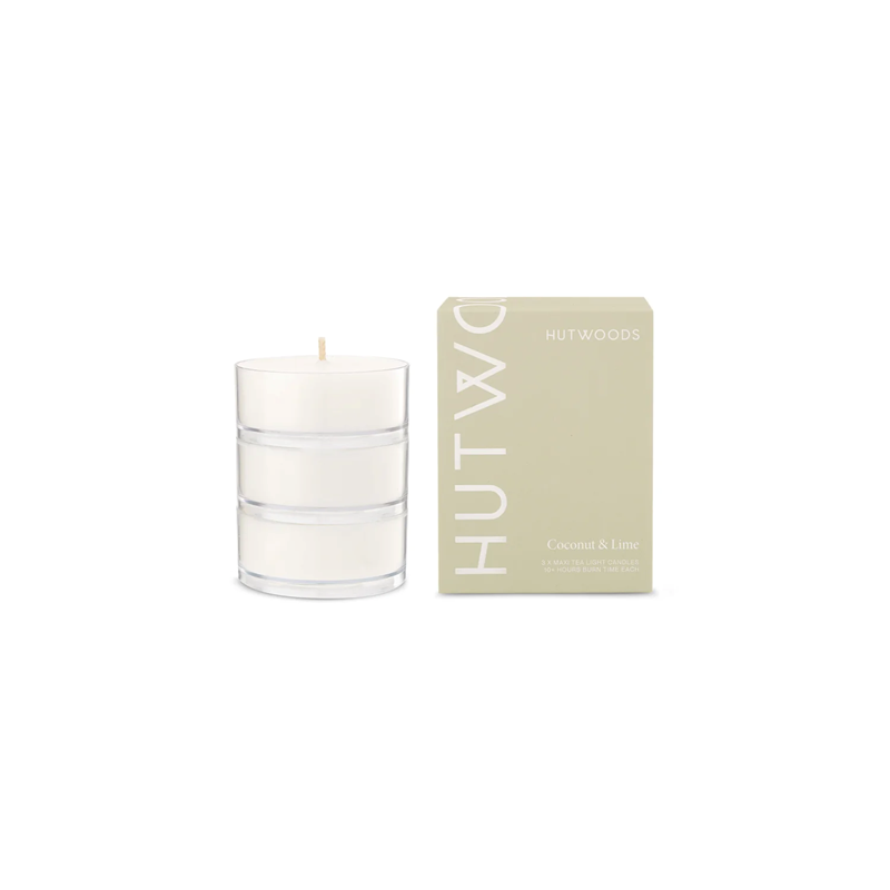 Coconut Lime Maxi Tealights 1