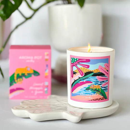 Deb Mcnaughton Coconut Pineapple Candle 3