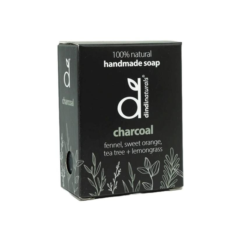 Dindi Naturals Boxed Soap Charcoal