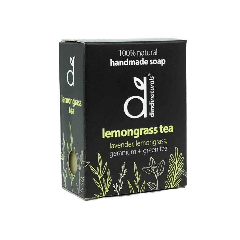 Dindi Naturals Boxed Soap Lemongrass Tea