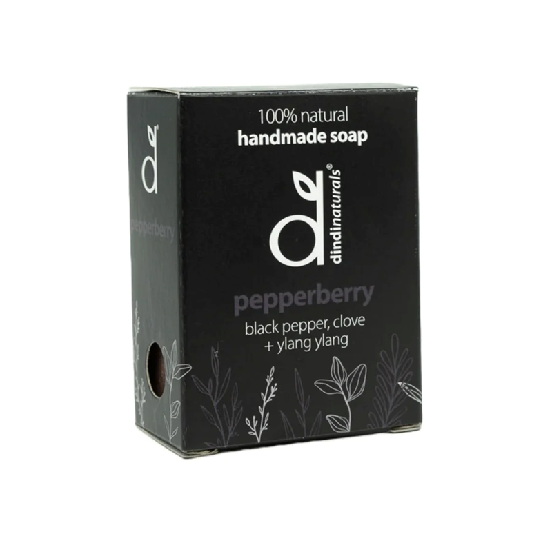 Dindi Naturals Boxed Soap Pepperberry