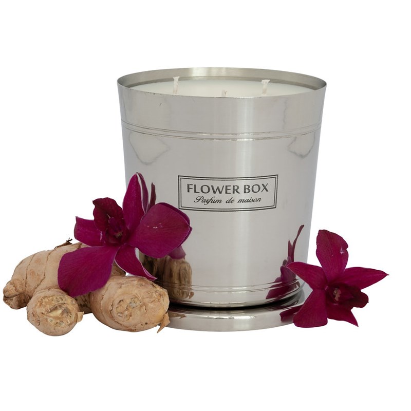 Hallmark Candle 1Kg Amber Orchid 1