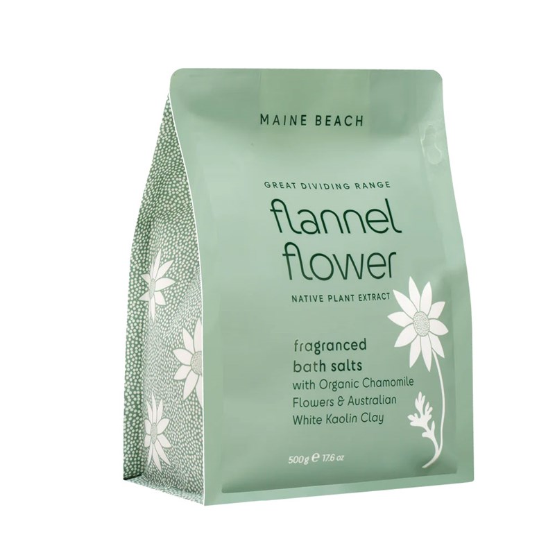 Mb Flannel Flower Bath Salts Pouch 500G