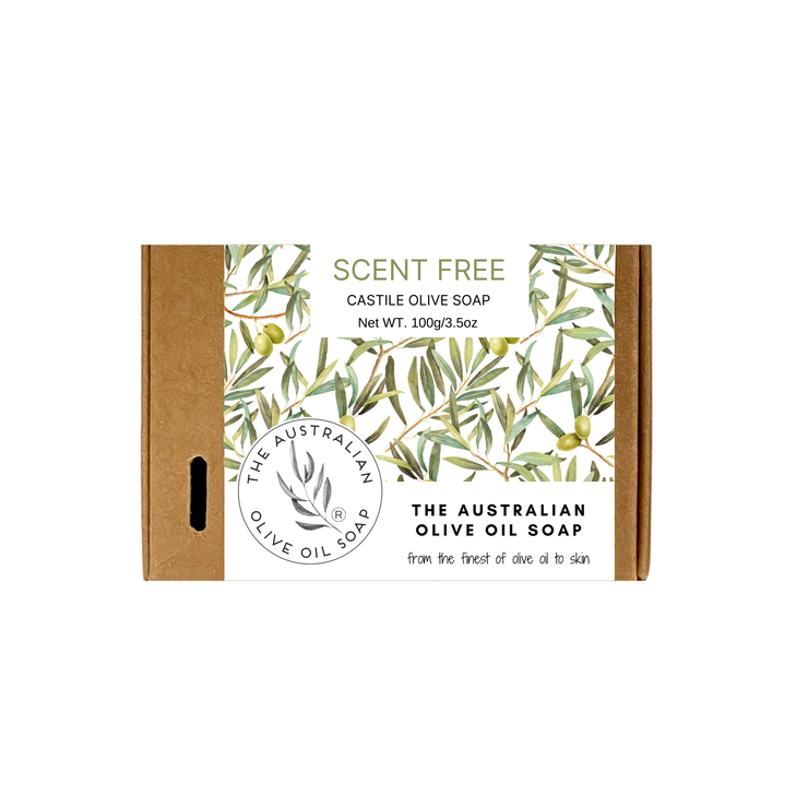 Olive Castile Olive Oil Scent Free Soap 1