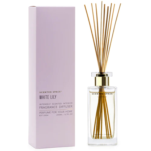 Scented Space Diffusers White Lily 200Ml 1